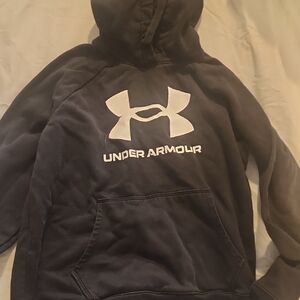 Under Armour Charcoal Hoodie with Logo